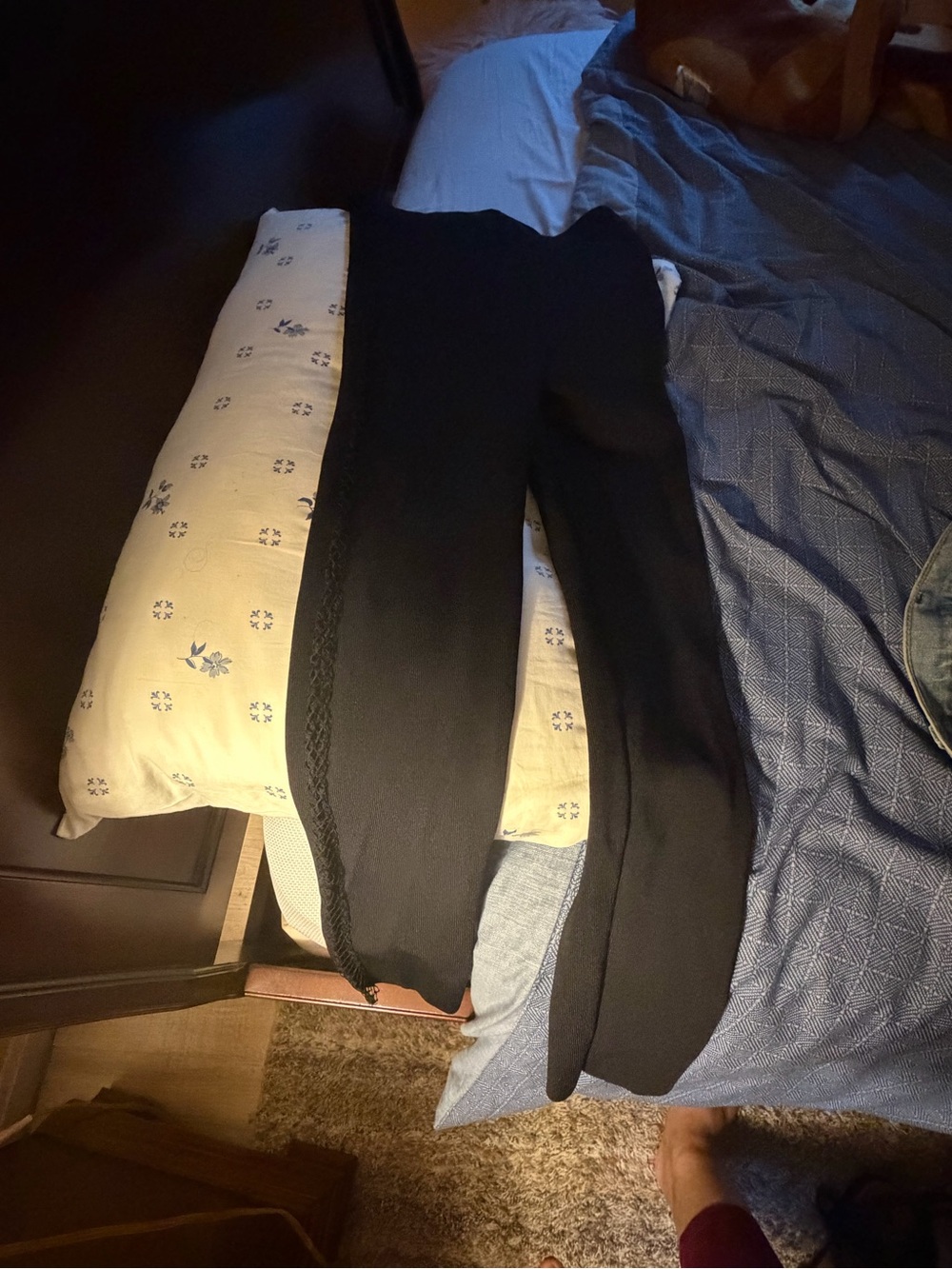 Zara Black Straight Leg Pants
